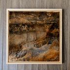 Bhimbetka Rock Art – Set of 6 | Prehistoric Cave Paintings Fine Art Wall Photography Print