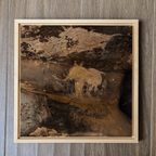 Bhimbetka Rock Art – Set of 6 | Prehistoric Cave Paintings Fine Art Wall Photography Print