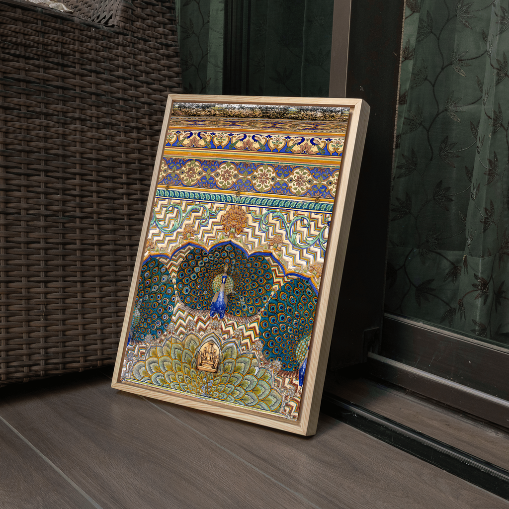 City Palace Jaipur – The Peacock Door | Mor Chowk Fine Art Wall Photography Print