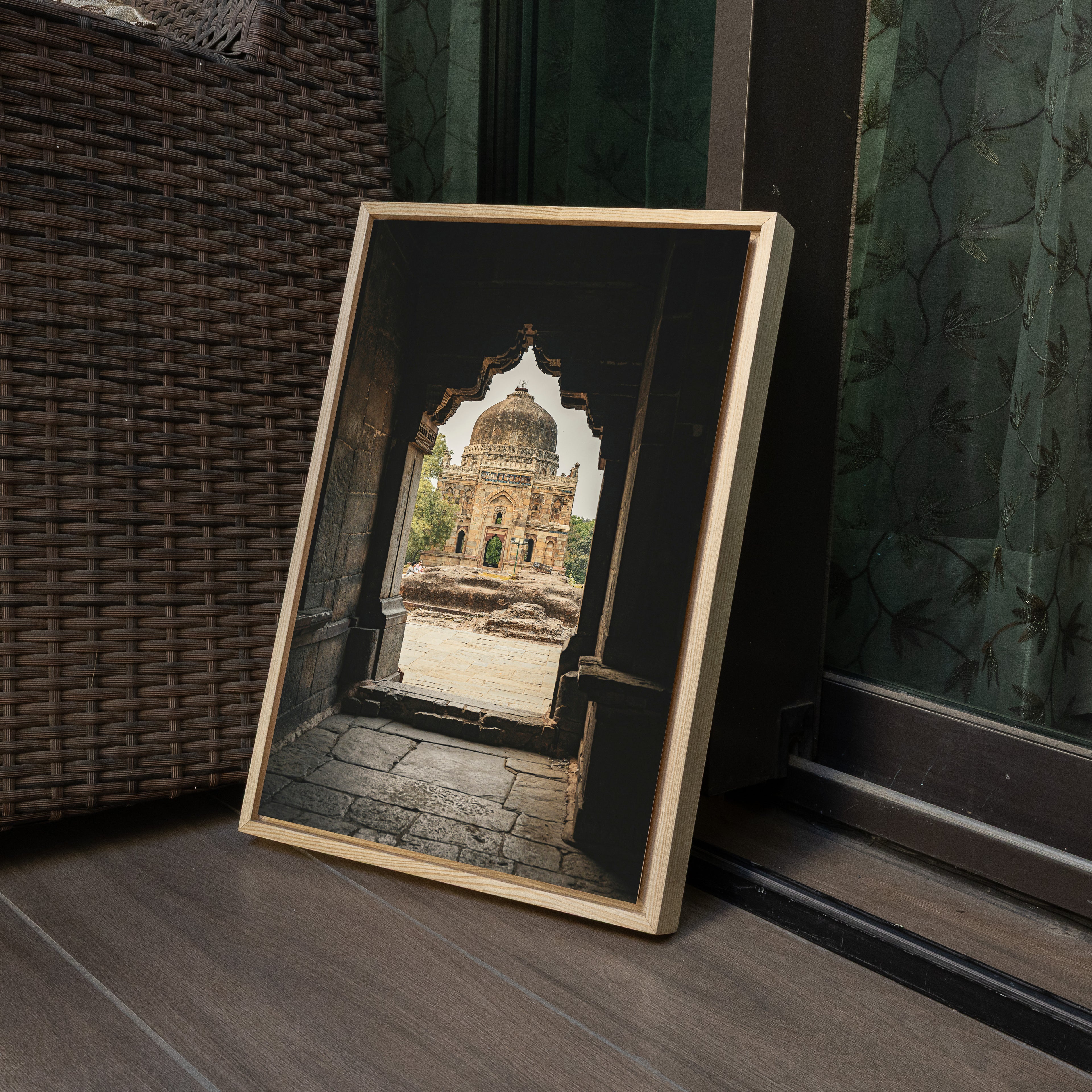 Lodhi Tomb – Frame Within a Frame | Ancient Stone Marvel Fine Art Wall Photography Print (Copy)