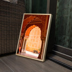 City Palace Jaipur – The Orange Courtyard & the Cannon | Fine Art Wall Photography Print