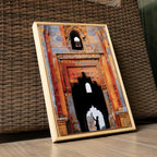 Lodhi Tomb – Winter Evening Light & Silhouette | Frame Within a Frame | Indian Heritage Fine Art Wall Photography Print