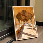 Galta Ji – Morning Light Through the Sacred Arches | Jaipur Fine Art Wall Photography Print