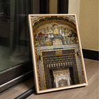 Shekhawati Haveli Fresco Door – Rajasthan | Architecture & Painting United Fine Art Wall Photography Print