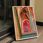 Ganesh Pol Frescos – Amer Fort Jaipur | Colourful Patterns & Rajput Splendour Fine Art Wall Photography Print