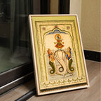 Krishna on the Nagas – Poddar Haveli, Shekhawati | Mythological Fresco Fine Art Wall Photography Print