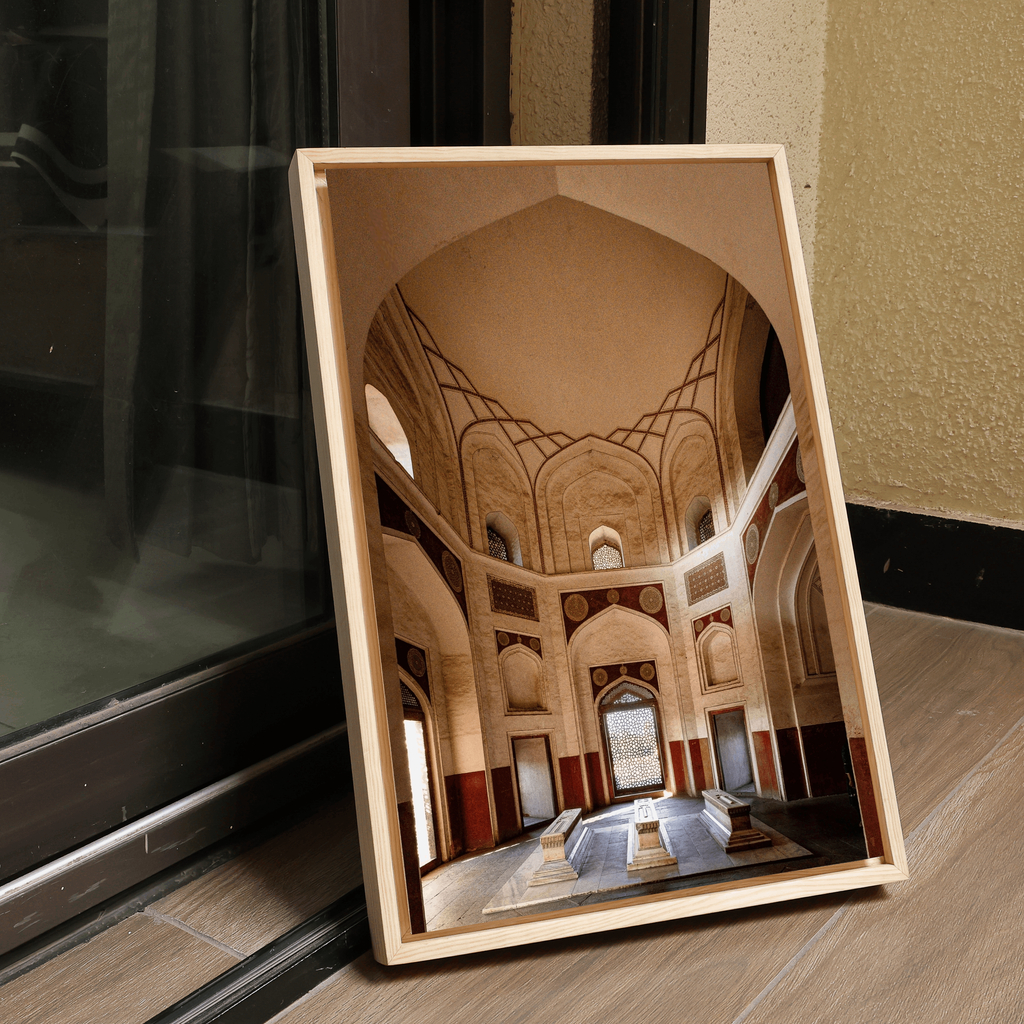 Humayun's Tomb Inner Architecture – Fine Art Wall Photography Print