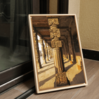 Qutub Complex – Pillars in Morning Light | Stone, Sun & the Story of Indian Heritage | Fine Art Wall Photography Print