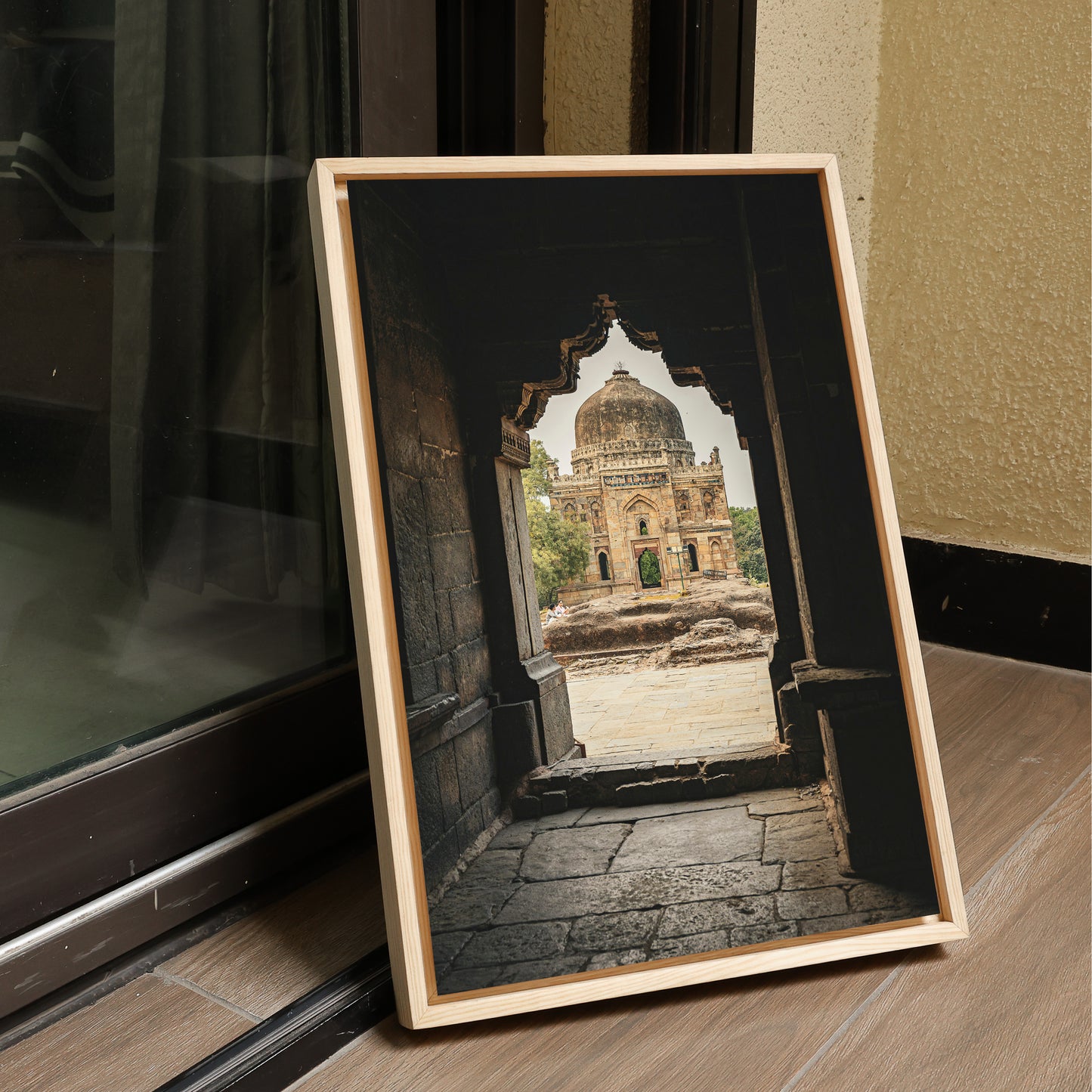 Lodhi Tomb – Frame Within a Frame | Ancient Stone Marvel Fine Art Wall Photography Print (Copy)