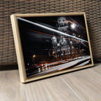 Mumbai Street Photography – BMC Headquarters & Light Trails | Fine Art Wall Photography Print