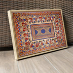 Krishna Raas Leela – Shekhawati Fresco Ceiling Art from Mandawa Havelis | Fine Art Wall Photography Print