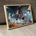 Ganga Aarti Varanasi – The Ethereal Ritual of Fire, Smoke & Devotion | Fine Art Wall Photography Print