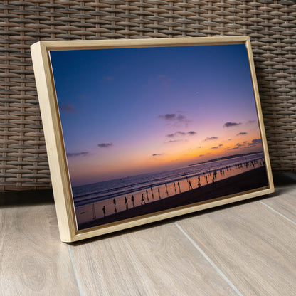 Versova Beach, Mumbai – Twilight Silhouettes on the Shore | Fine Art Wall Photography Print