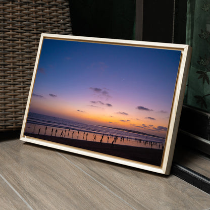 Versova Beach, Mumbai – Twilight Silhouettes on the Shore | Fine Art Wall Photography Print