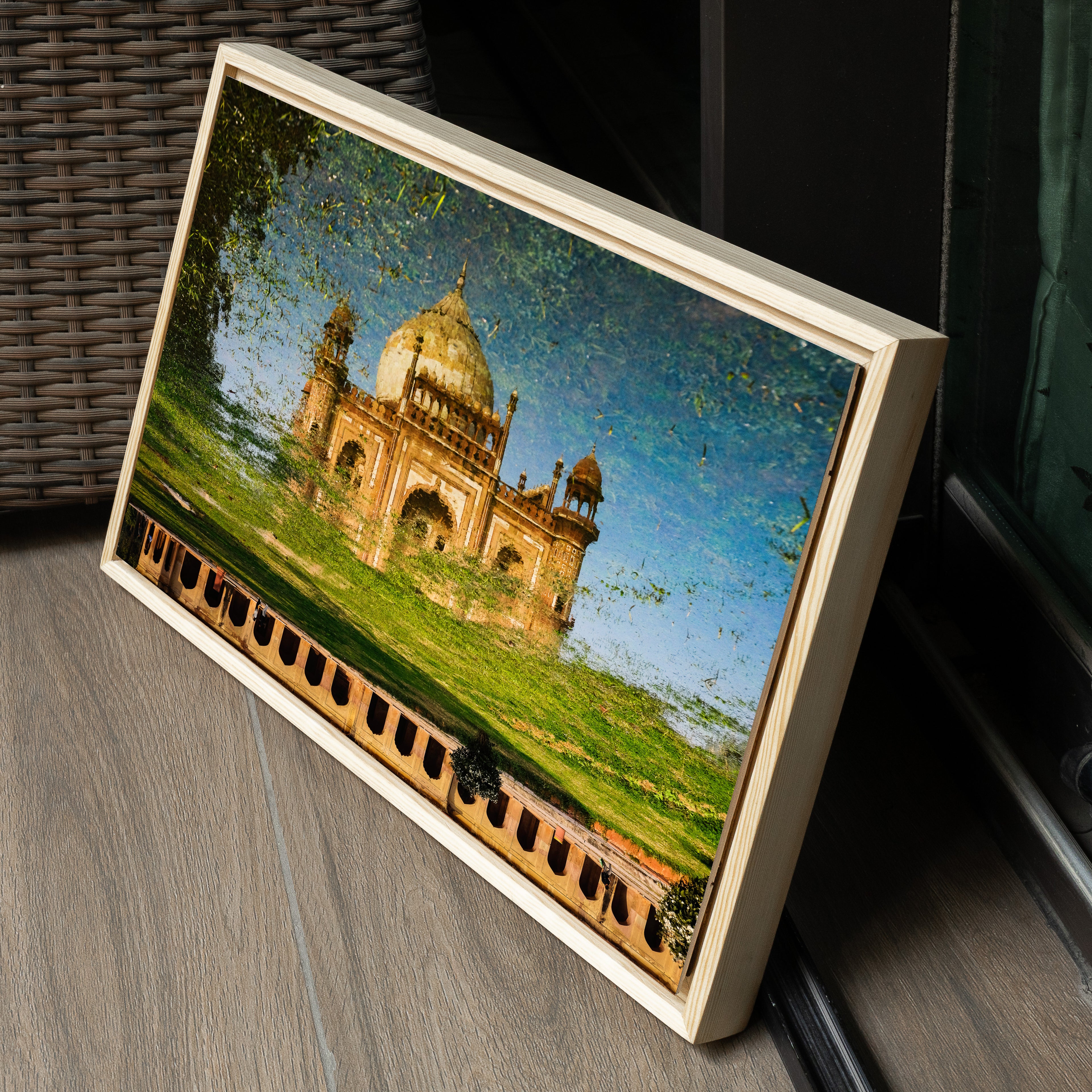 Safdarjung Tomb – Captured in Reflection | Astounding Symmetry & Mughal Grandeur | Fine Art Wall Photography Print