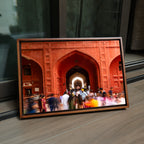 Red Fort Delhi – Bazaar Lanes, Mughal Arches & the Flow of Life | Fine Art Wall Photography Print