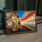 Galtaji Temple Jaipur – Sacred Kund Reflection, Aravalli Gorge & Ancient Heritage | Fine Art Wall Photography Print