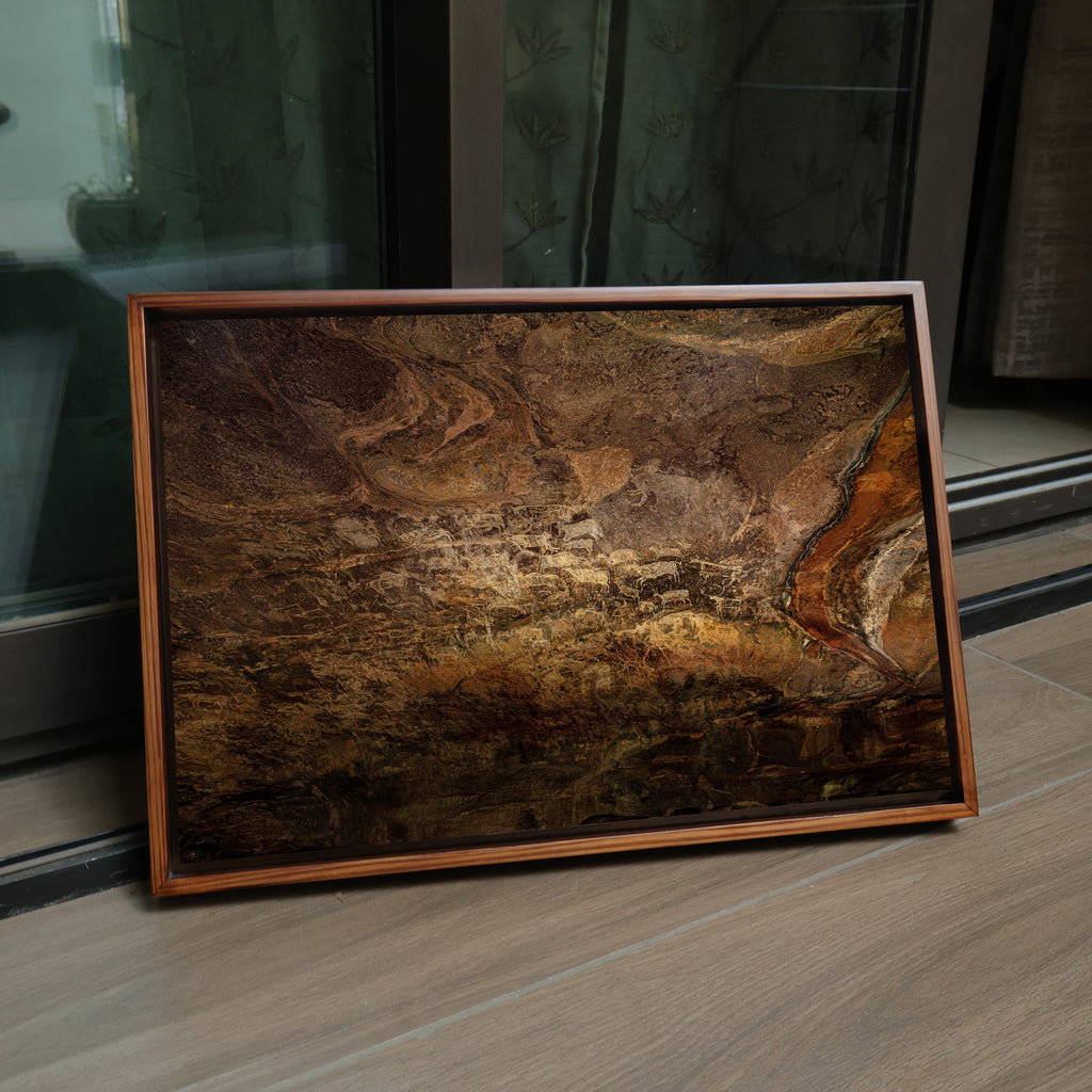Bhimbetka Cave Paintings, Bhopal – Layers of Prehistoric Art on Ancient Rock | Fine Art Wall Photography Print