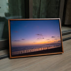 Versova Beach, Mumbai – Twilight Silhouettes on the Shore | Fine Art Wall Photography Print