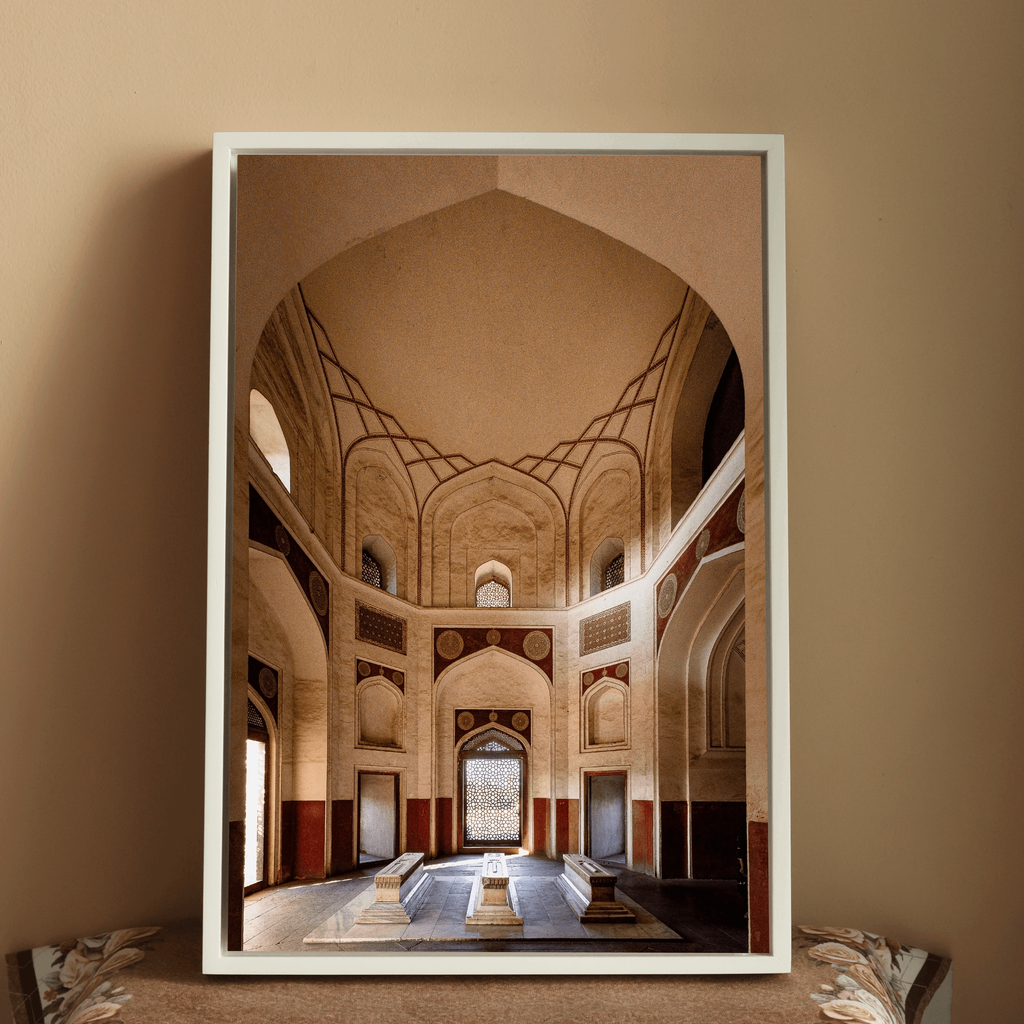 Humayun's Tomb Inner Architecture – Fine Art Wall Photography Print