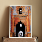 Lodhi Tomb – Winter Evening Light & Silhouette | Frame Within a Frame | Indian Heritage Fine Art Wall Photography Print