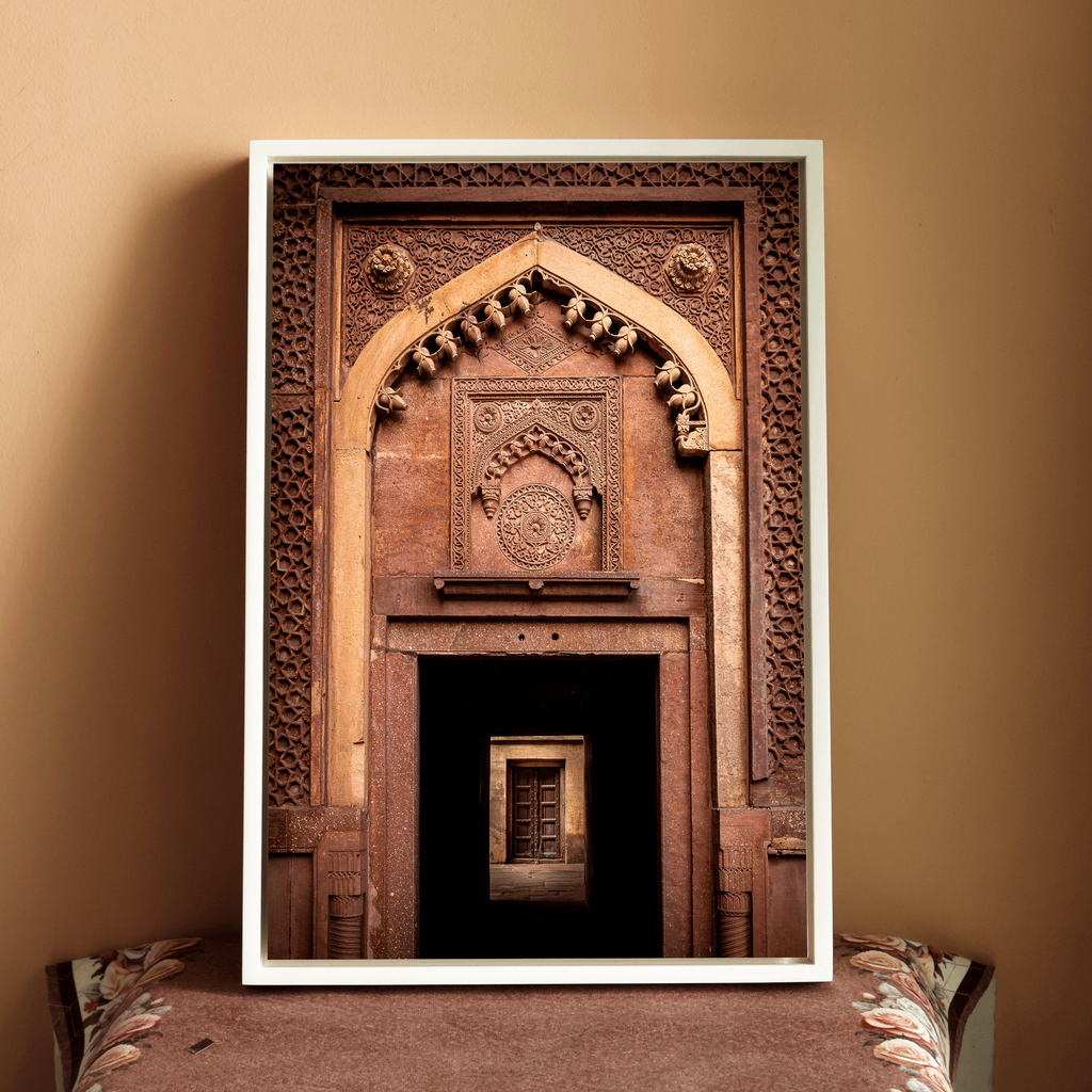Agra Fort Doors – Intricate Patterns & Astounding Colors | Fine Art Wall Photography Print