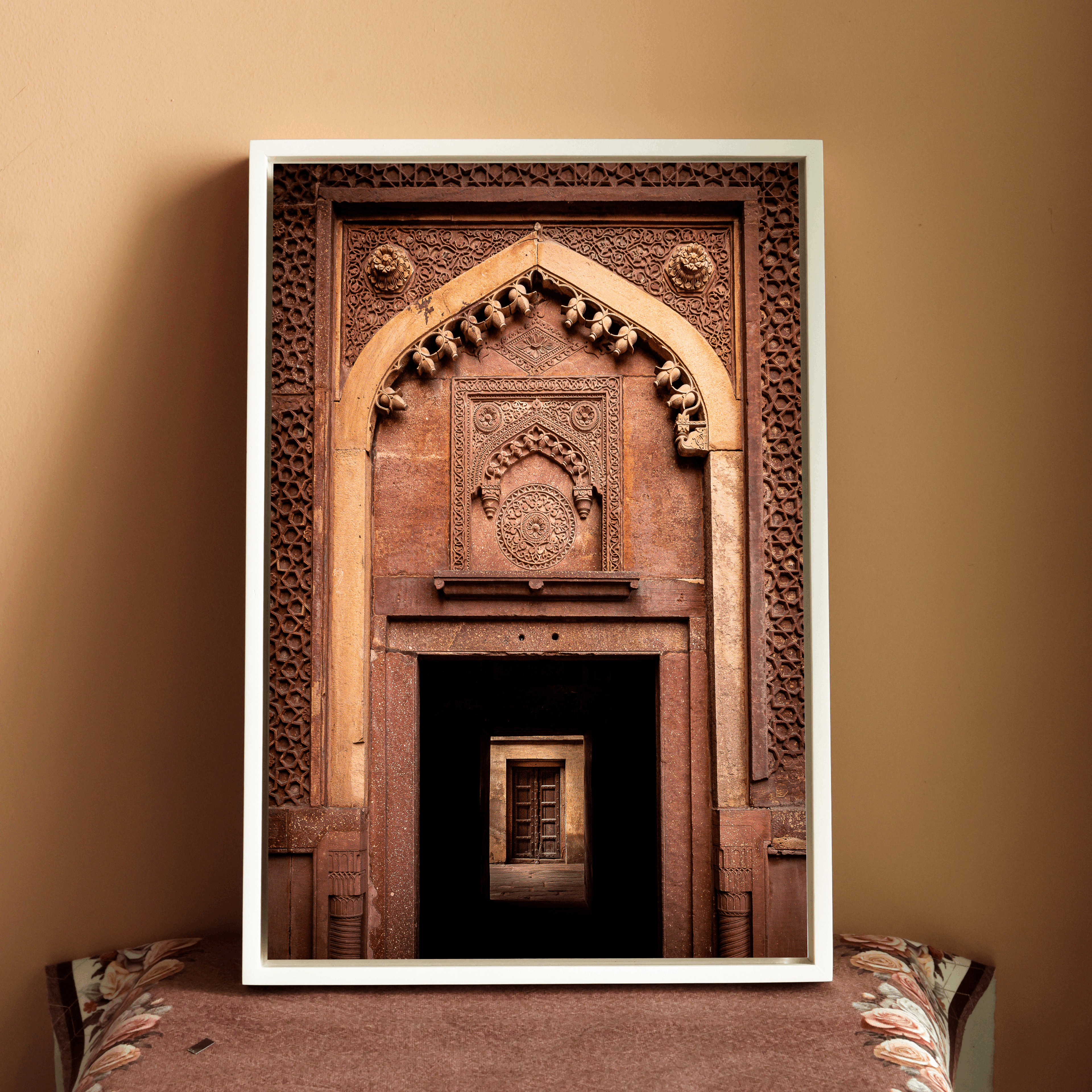 Agra Fort Doors – Intricate Patterns & Astounding Colors | Fine Art Wall Photography Print
