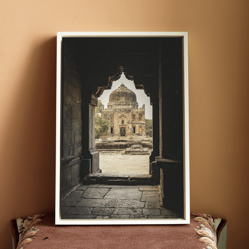 Lodhi Tomb – Frame Within a Frame | Ancient Stone Marvel Fine Art Wall Photography Print (Copy)