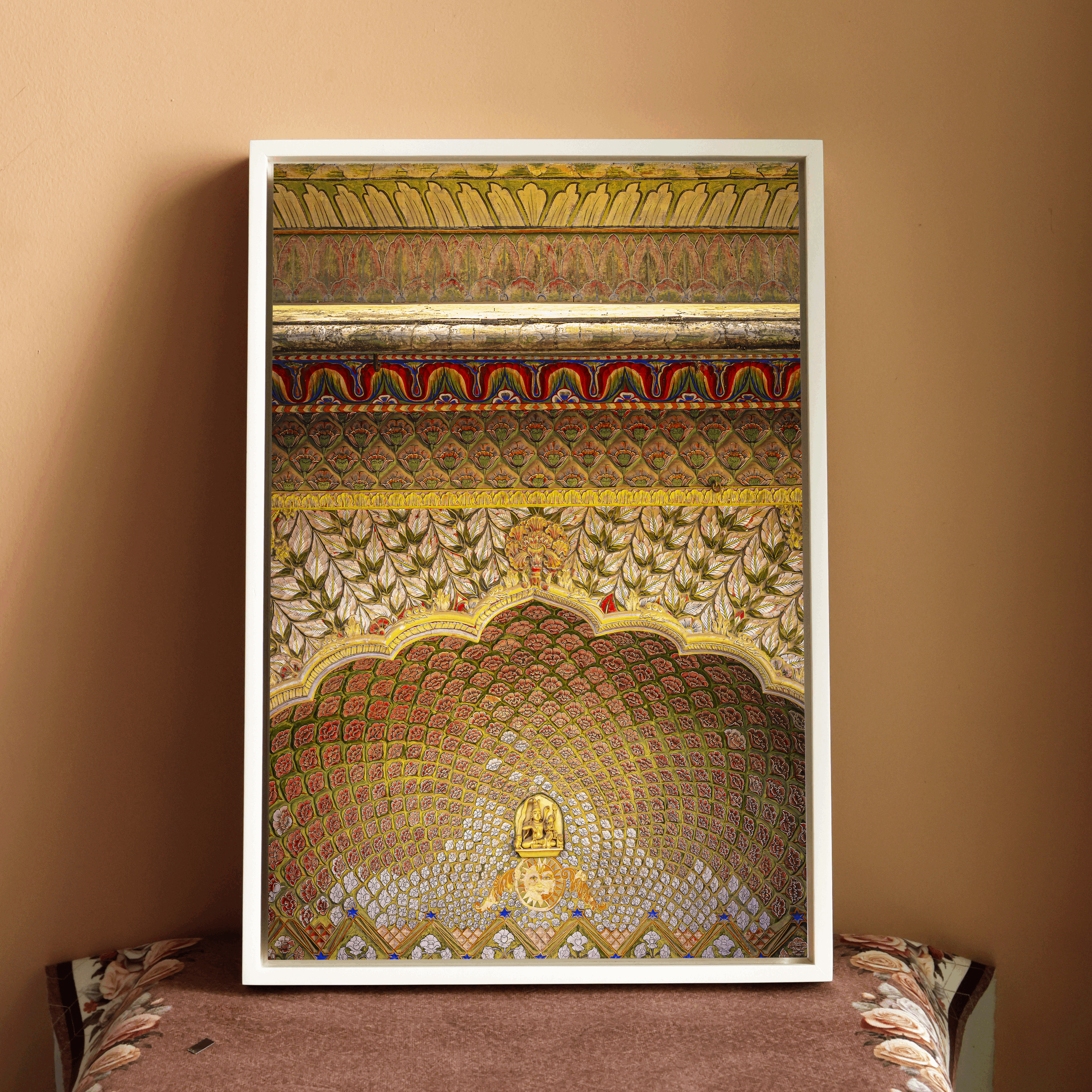 City Palace Jaipur – The Yellow Door (Summer) | Four Seasons Series Fine Art Wall Photography Print