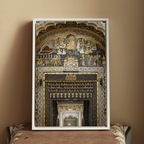 Shekhawati Haveli Fresco Door – Rajasthan | Architecture & Painting United Fine Art Wall Photography Print