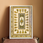 Shekhawati Haveli Ceiling – Ras Leela Painting | Colour, Dance & Divine Joy | Indian Heritage Fine Art Wall Photography Print