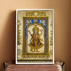 Ardhnareshwar Fresco – Poddar Haveli, Shekhawati | Ancient Rajasthan Fine Art Wall Photography Print