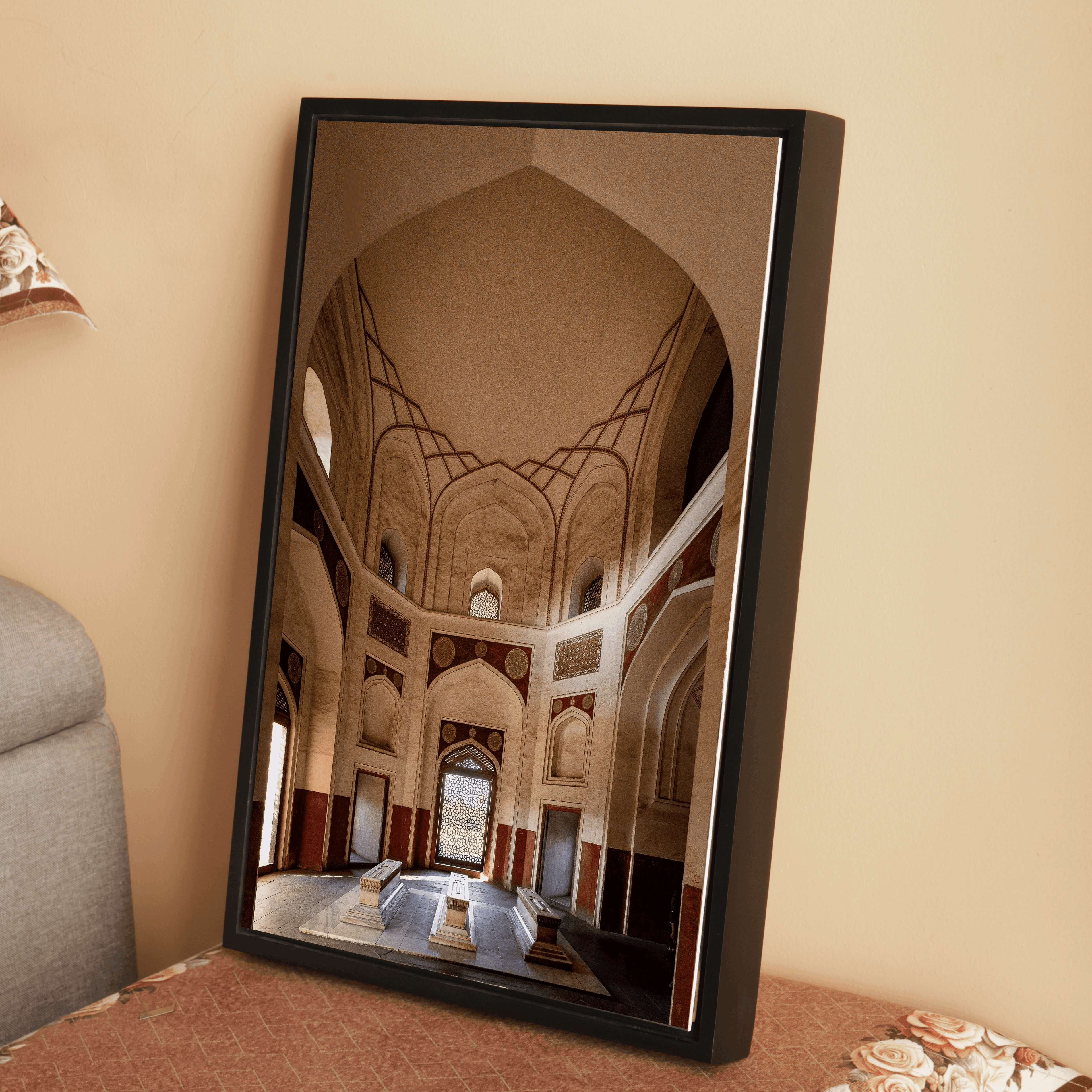Humayun's Tomb Inner Architecture – Fine Art Wall Photography Print
