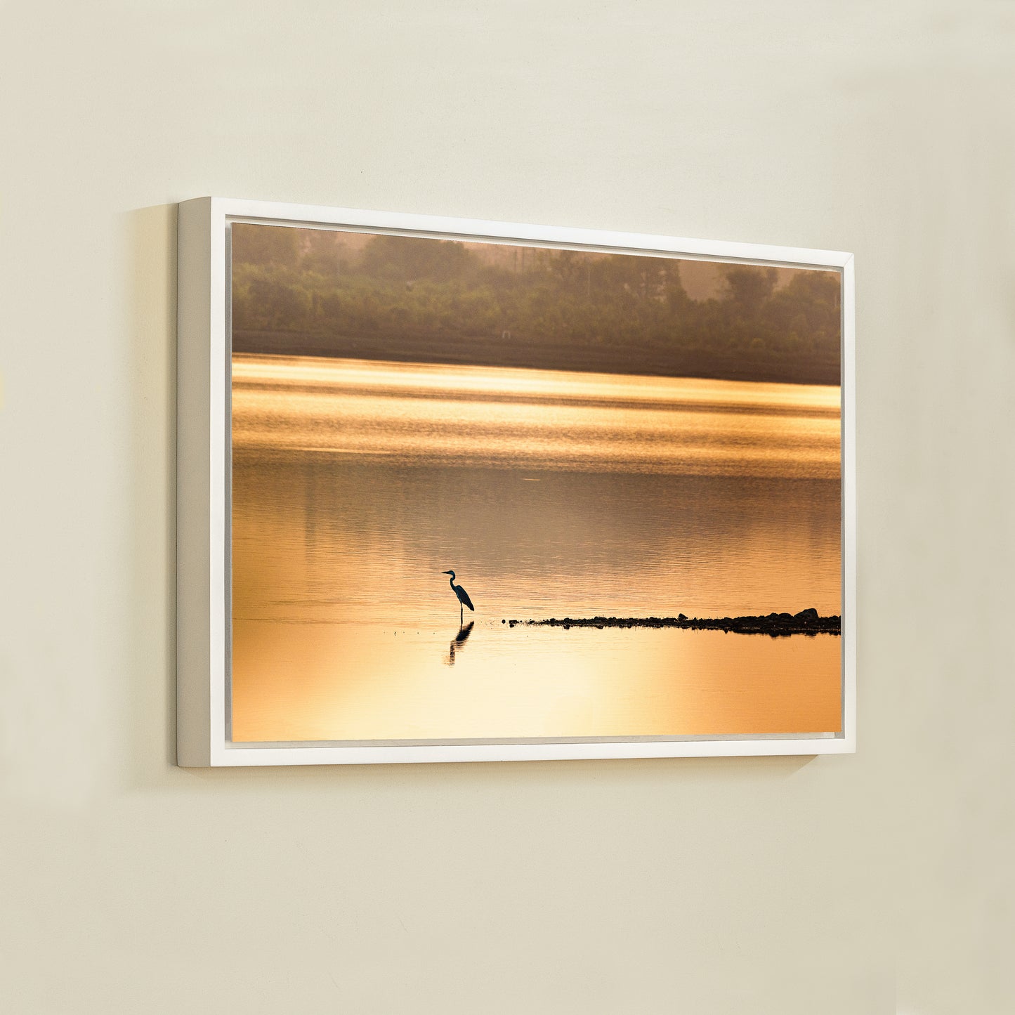 Mumbai Beach – Couple at Sunset, Wet Sand Reflections | Fine Art Wall Photography Print