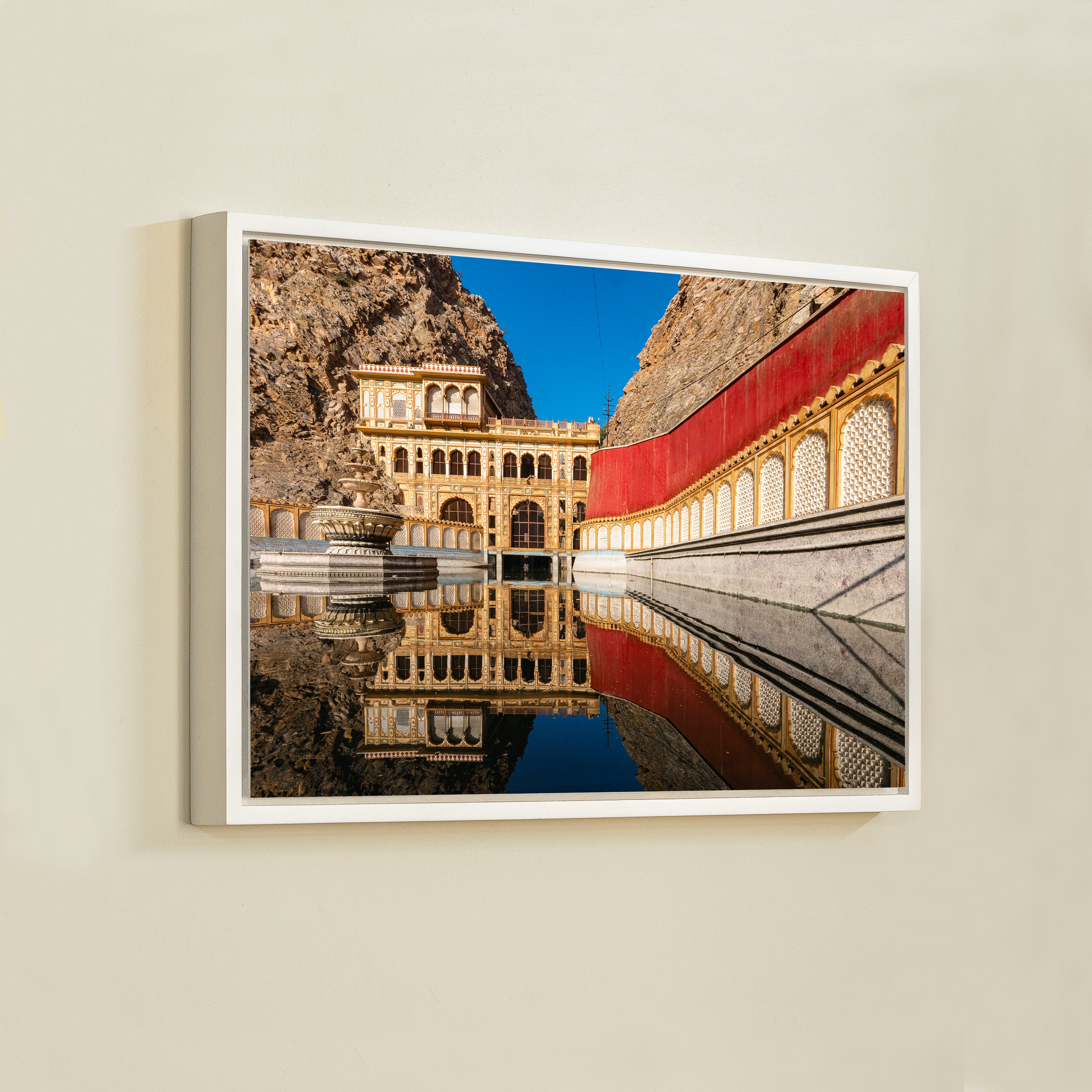 Galtaji Temple Jaipur – Sacred Kund Reflection, Aravalli Gorge & Ancient Heritage | Fine Art Wall Photography Print
