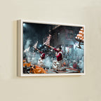 Ganga Aarti Varanasi – The Ethereal Ritual of Fire, Smoke & Devotion | Fine Art Wall Photography Print