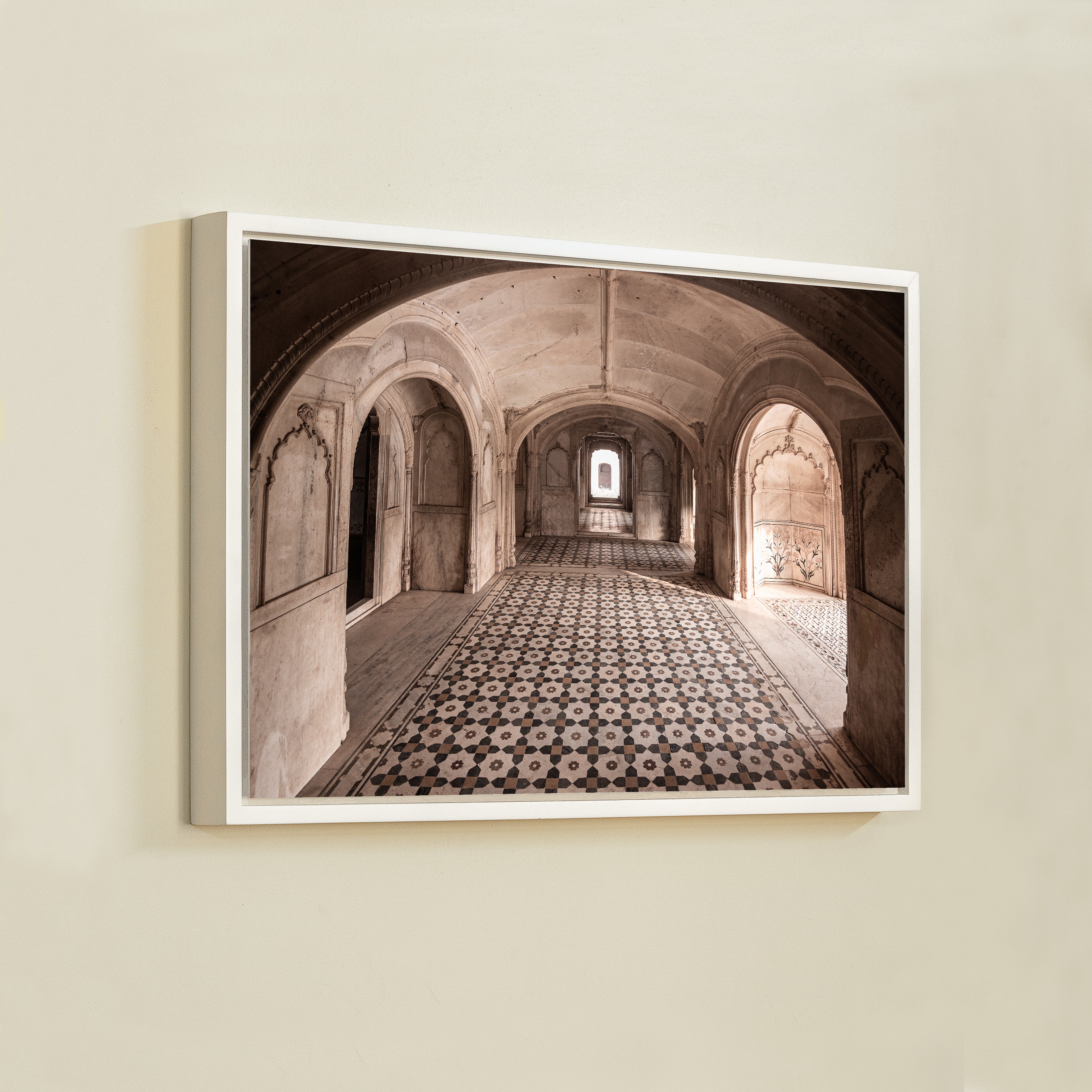 Deeg Palace, Rajasthan – Symmetry & Stillness Inside the Palace | Fine Art Wall Photography Print