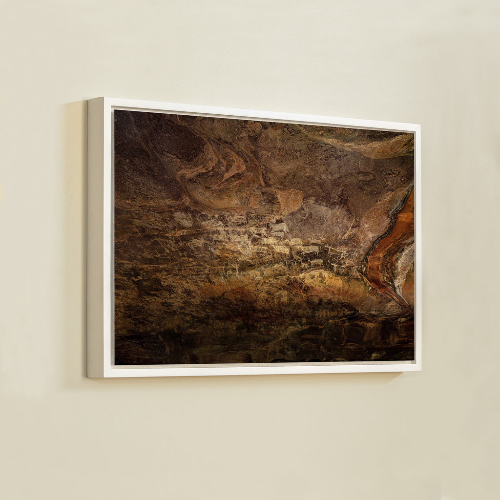 Bhimbetka Cave Paintings, Bhopal – Layers of Prehistoric Art on Ancient Rock | Fine Art Wall Photography Print