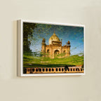 Safdarjung Tomb – Captured in Reflection | Astounding Symmetry & Mughal Grandeur | Fine Art Wall Photography Print