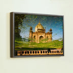 Safdarjung Tomb – Captured in Reflection | Astounding Symmetry & Mughal Grandeur | Fine Art Wall Photography Print