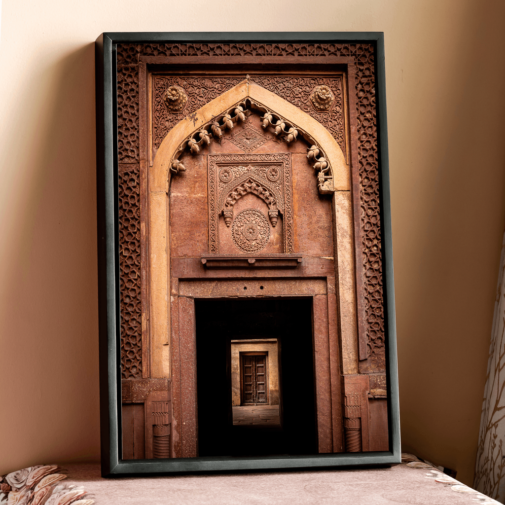 Agra Fort Doors – Intricate Patterns & Astounding Colors | Fine Art Wall Photography Print
