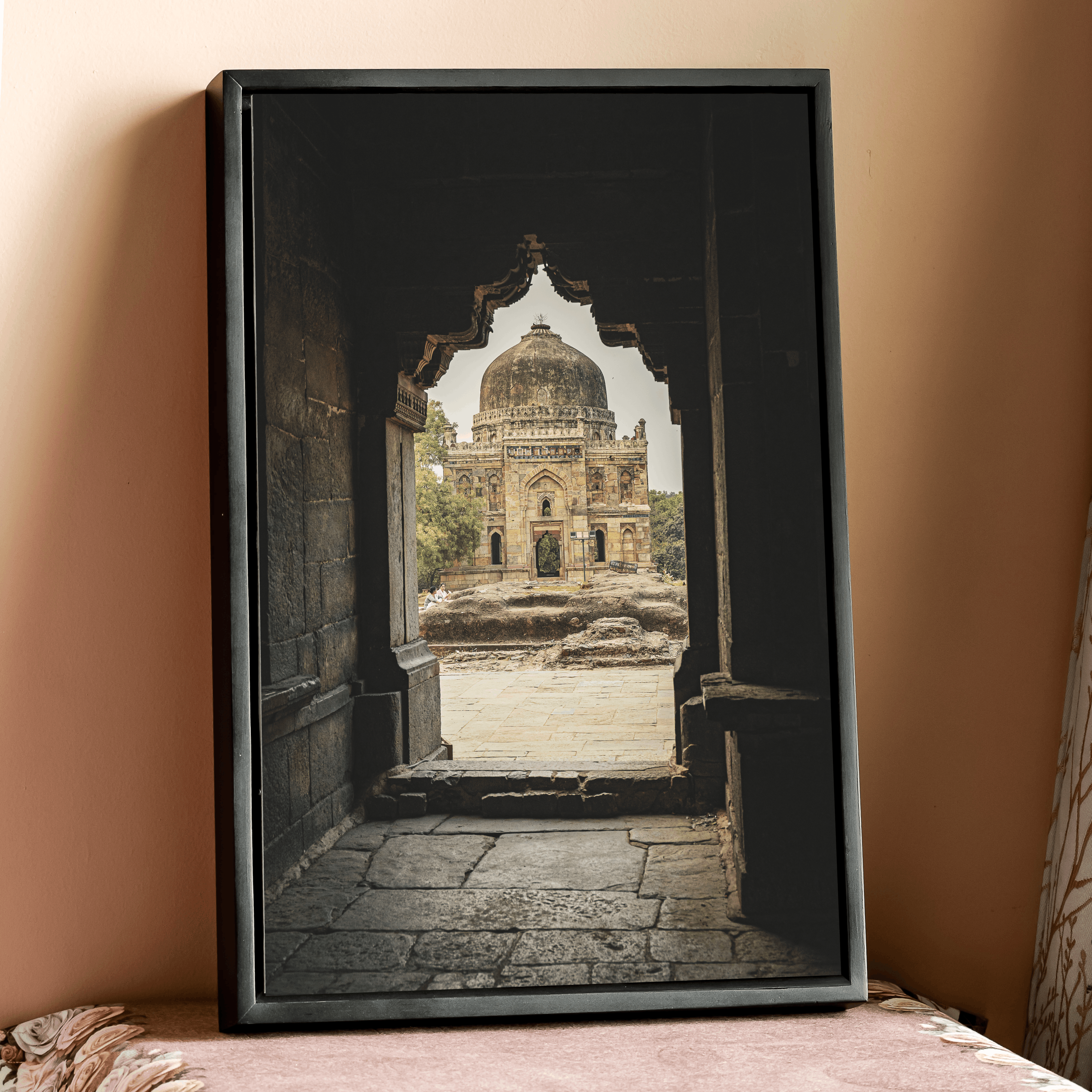 Lodhi Tomb – Frame Within a Frame | Ancient Stone Marvel Fine Art Wall Photography Print (Copy)