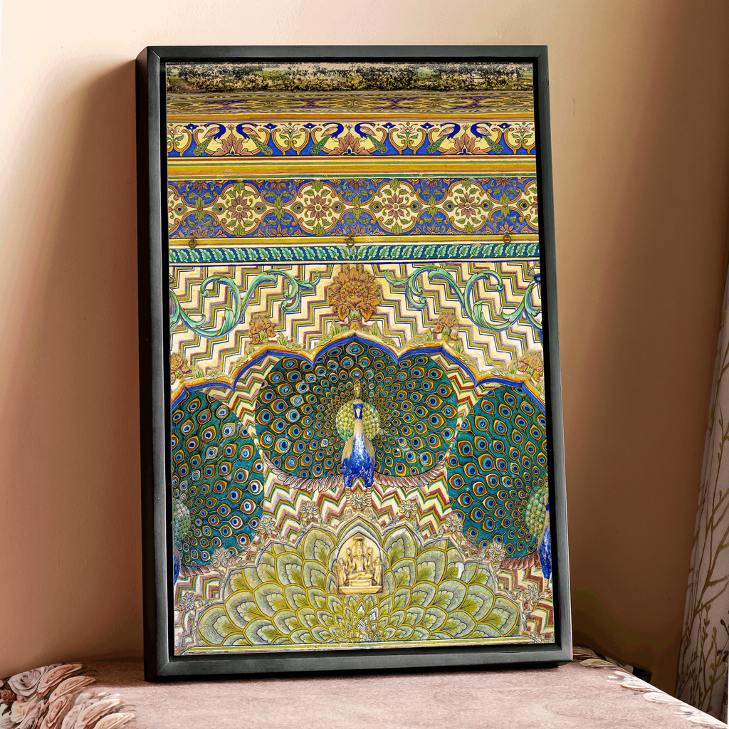 City Palace Jaipur – The Peacock Door | Mor Chowk Fine Art Wall Photography Print