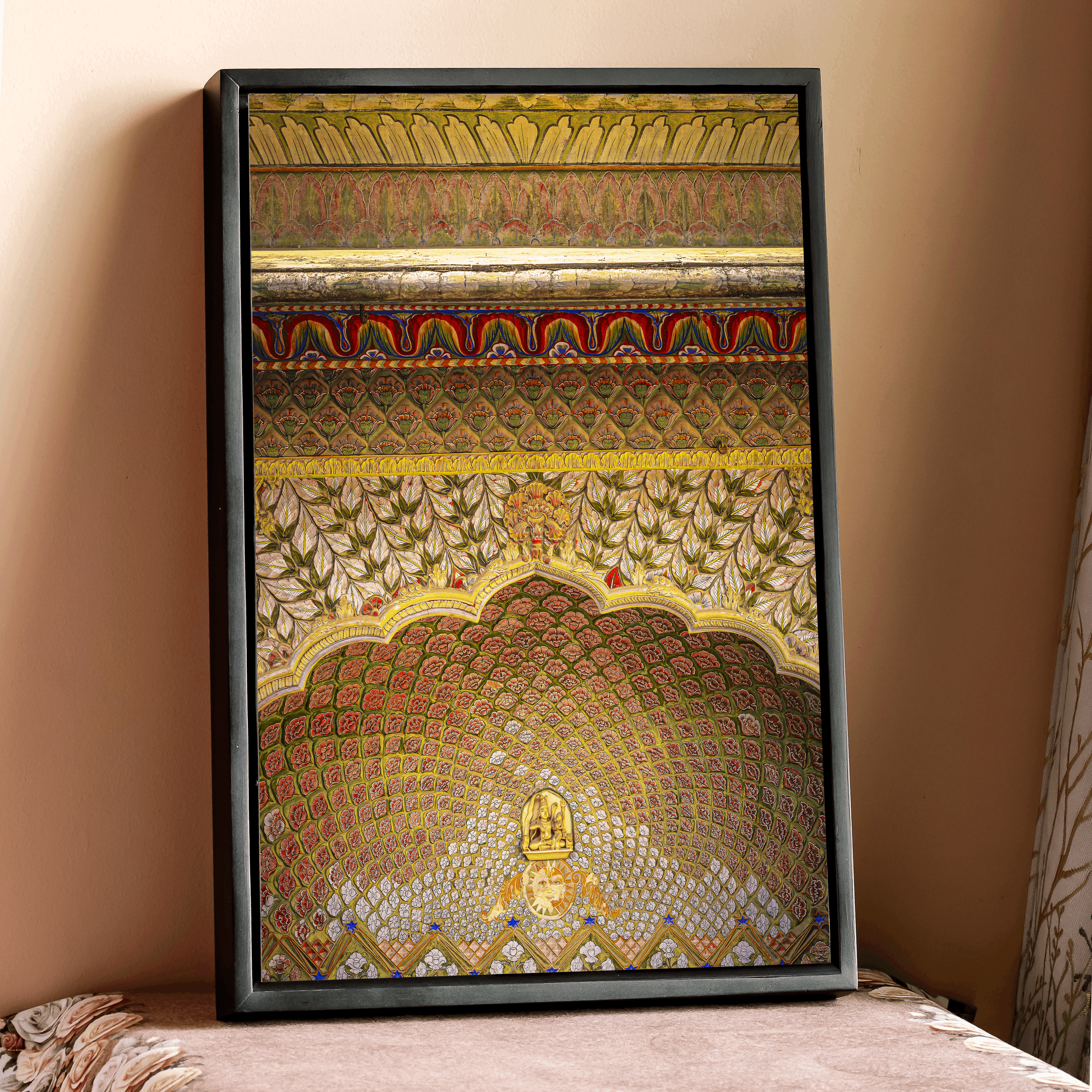 City Palace Jaipur – The Yellow Door (Summer) | Four Seasons Series Fine Art Wall Photography Print