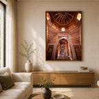 Fatehpur Sikri – The Hallway of Jami Masjid | Layered Arches Fine Art Wall Photography Print