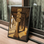 Qutub Complex – Pillars in Morning Light | Stone, Sun & the Story of Indian Heritage | Fine Art Wall Photography Print