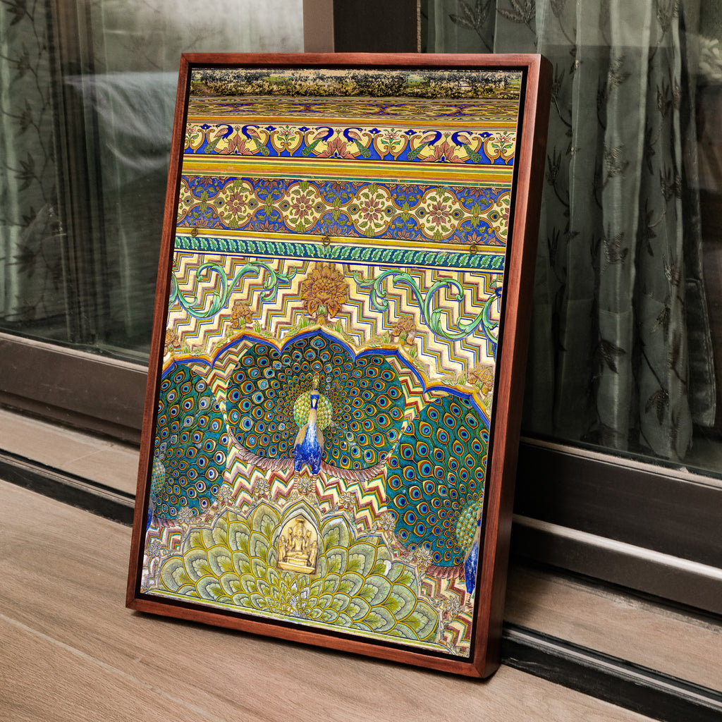 City Palace Jaipur – The Peacock Door | Mor Chowk Fine Art Wall Photography Print