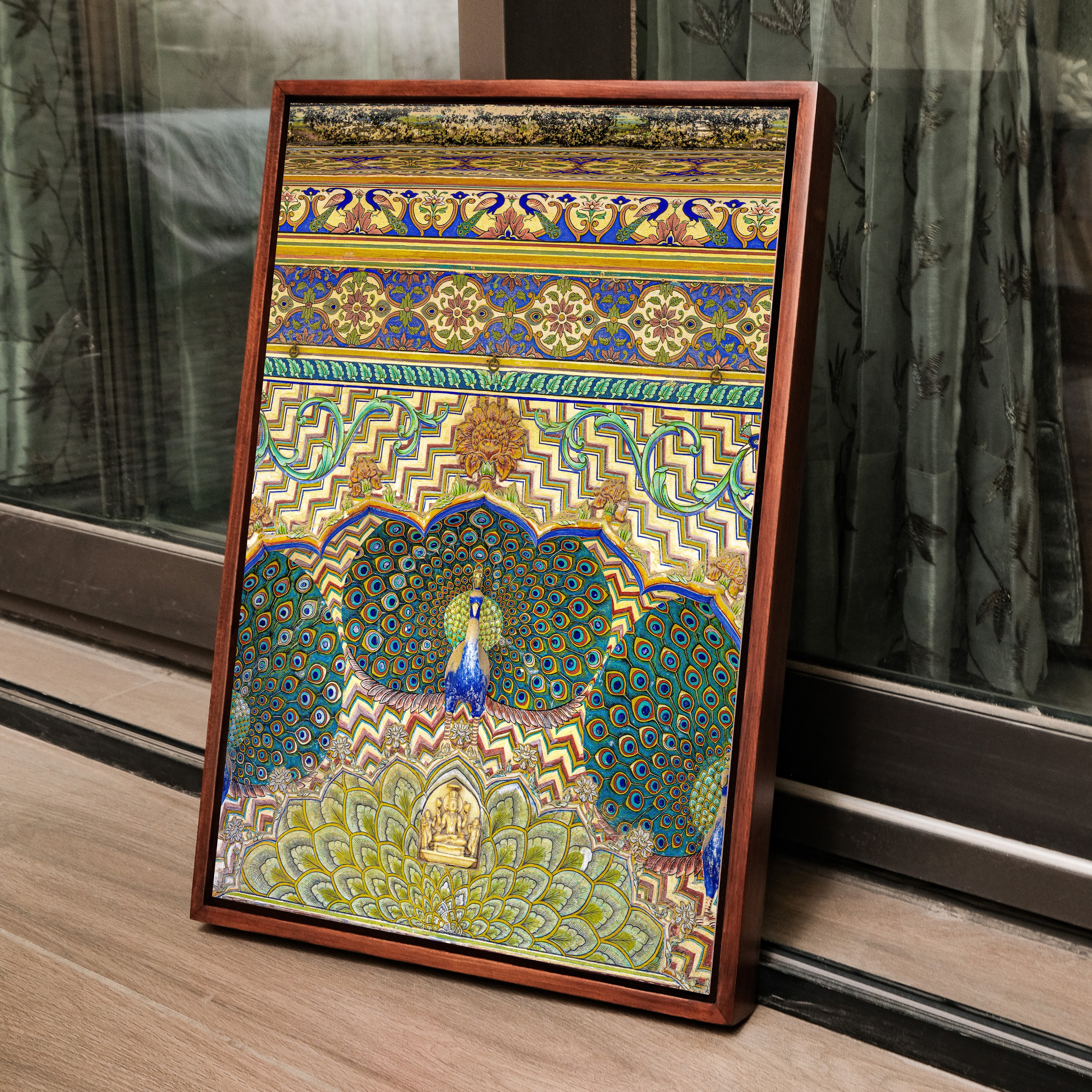 City Palace Jaipur – The Peacock Door | Mor Chowk Fine Art Wall Photography Print