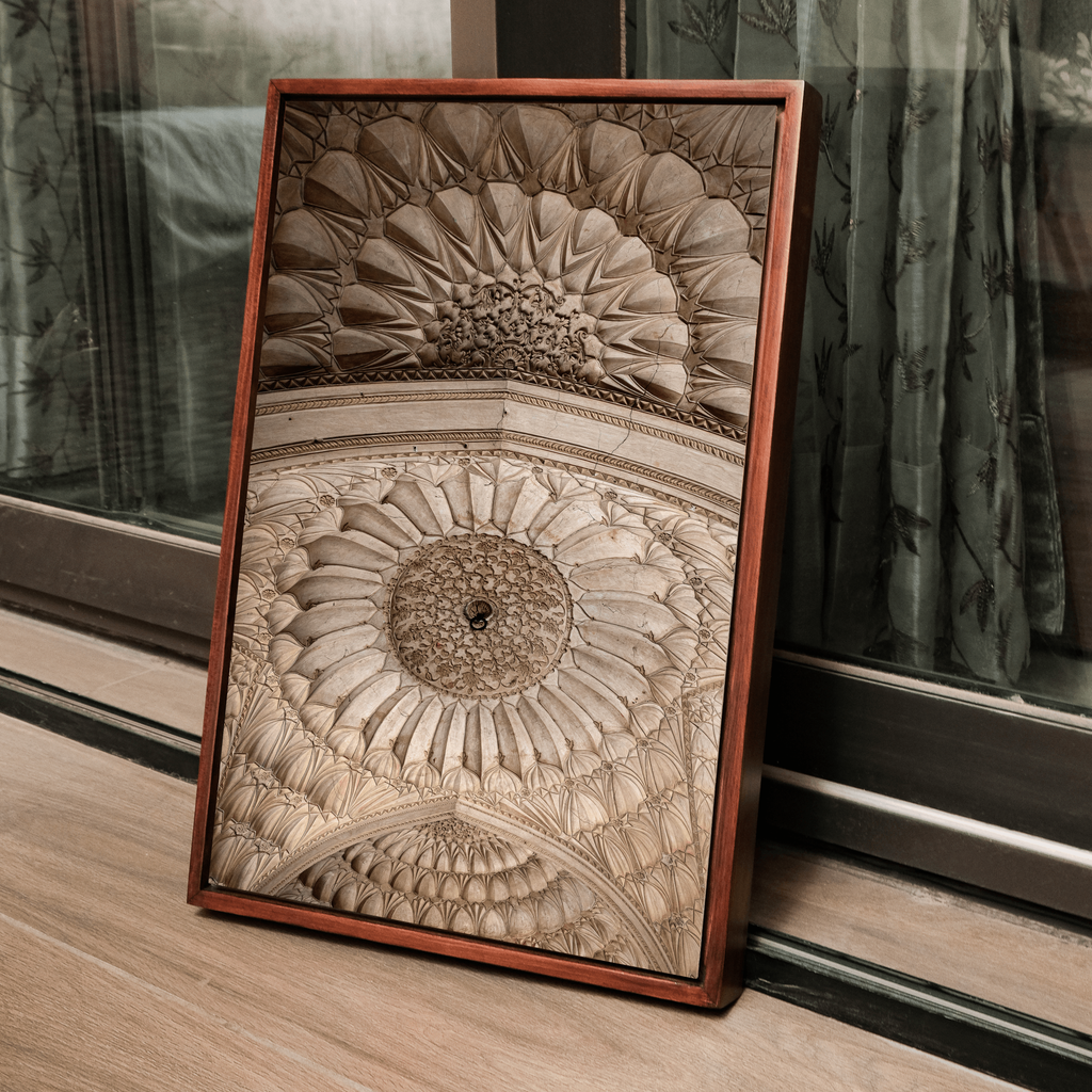 Safdarjung Tomb Stone Relief – Fine Art Wall Photography Print