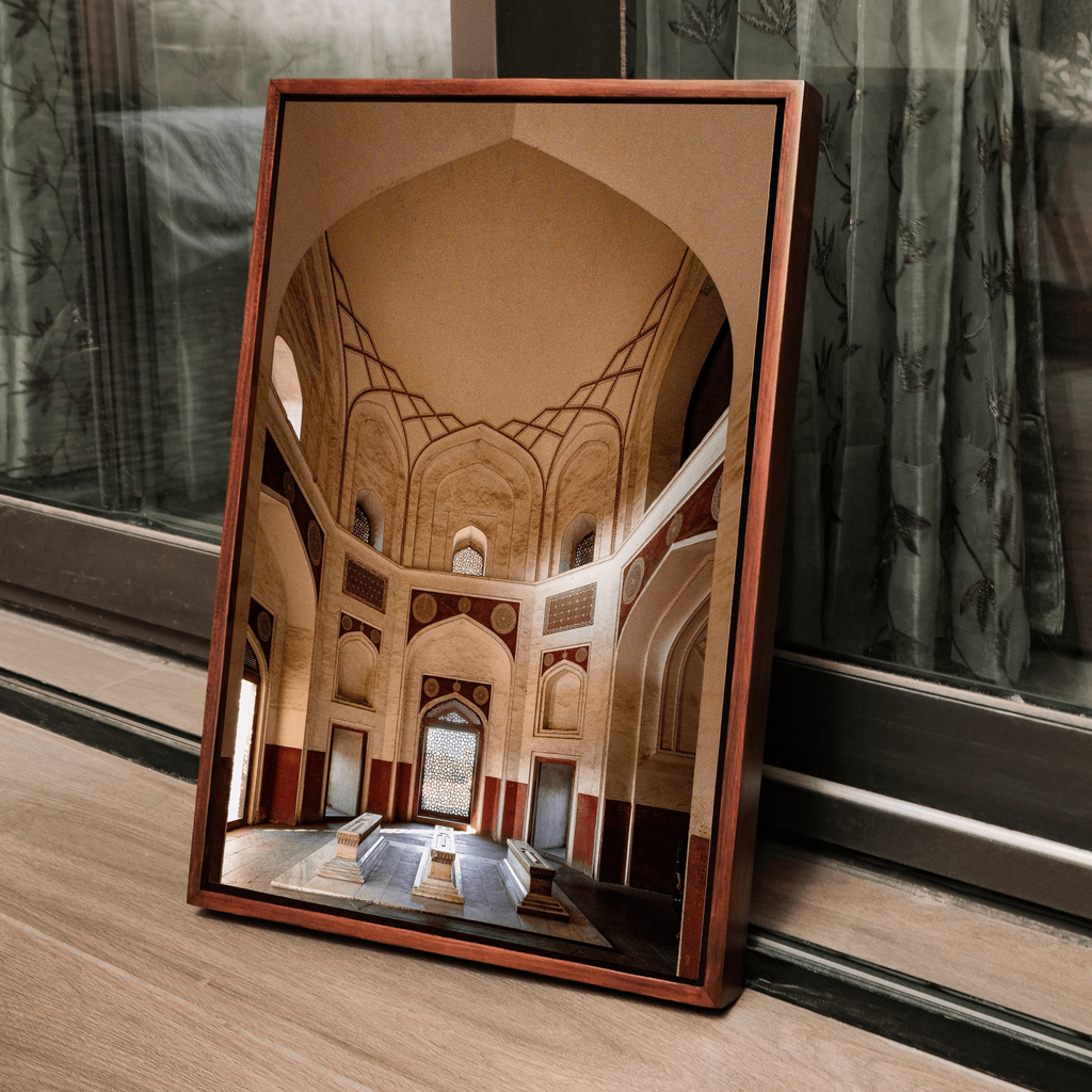 Humayun's Tomb Inner Architecture – Fine Art Wall Photography Print
